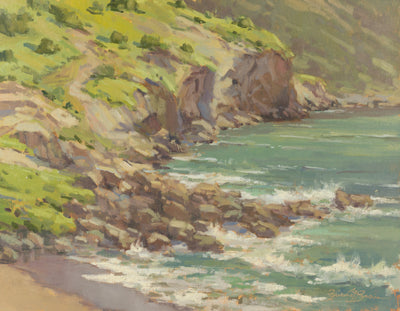 Brienne Brown: Seascapes in Oil & Watercolor