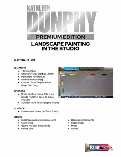 Kathleen Dunphy: Premium Edition - Landscape Painting in the Studio