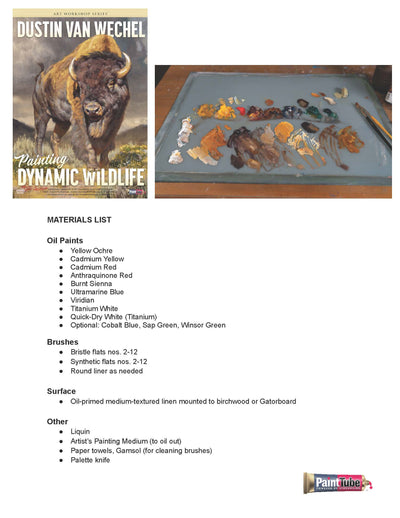 Dustin Van Wechel: Painting Dynamic Wildlife