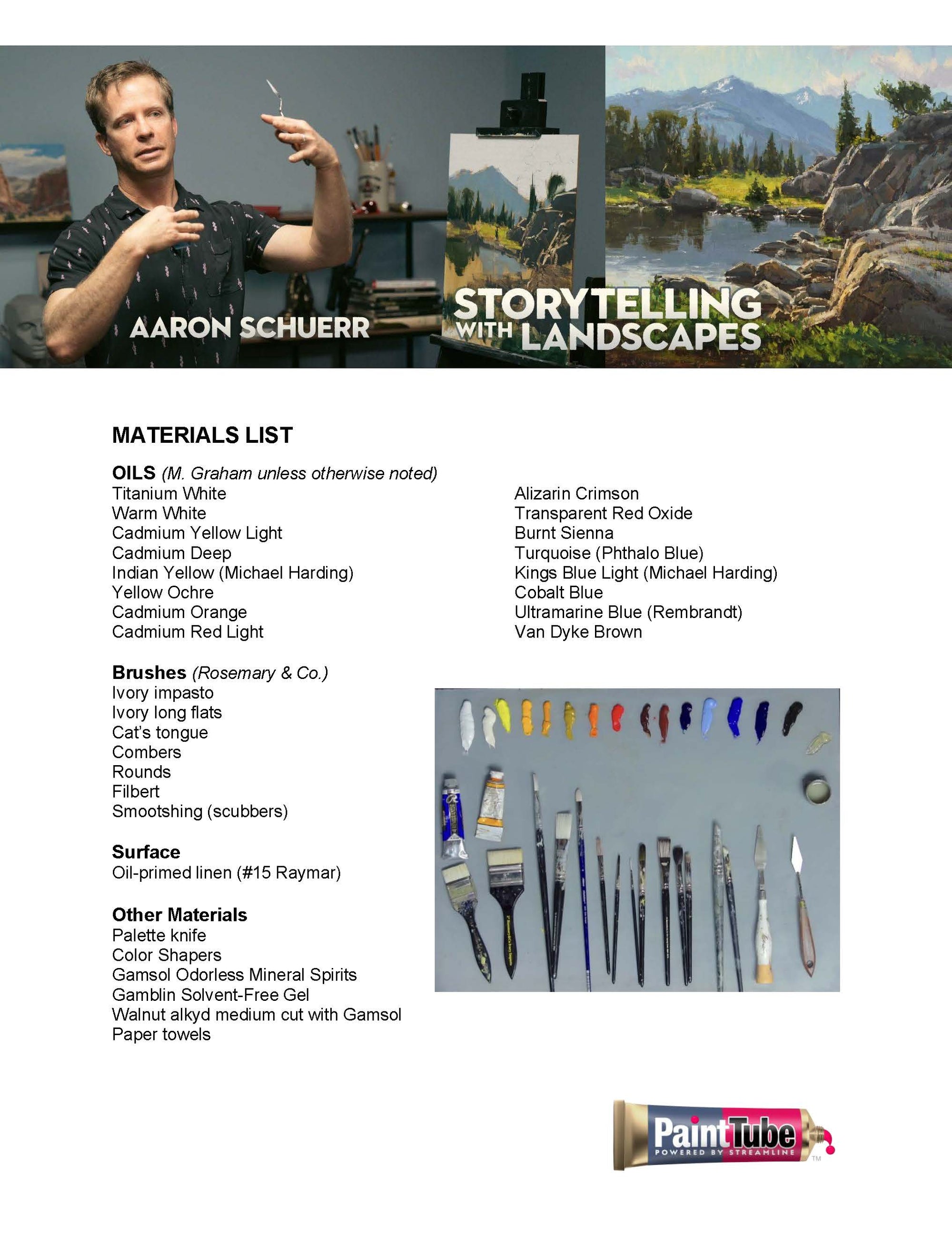 Aaron Schuerr: Storytelling with Landscapes