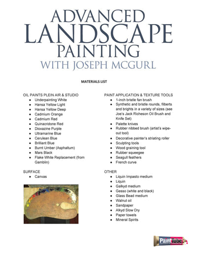 Joseph McGurl: Advanced Landscape Painting