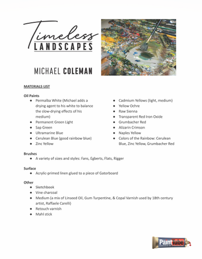Michael Coleman: Timeless Landscapes