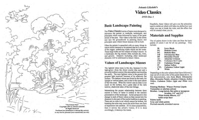 Johnnie Liliedahl: Basic Landscape Painting - Forked Path Bundle