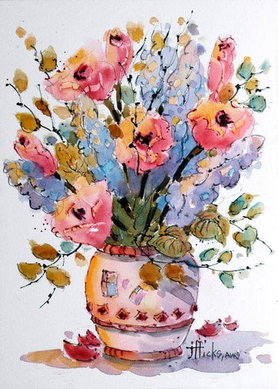 Joyce Hicks: Roses & Lilacs - Loosen Up Your Style with Watercolor Florals