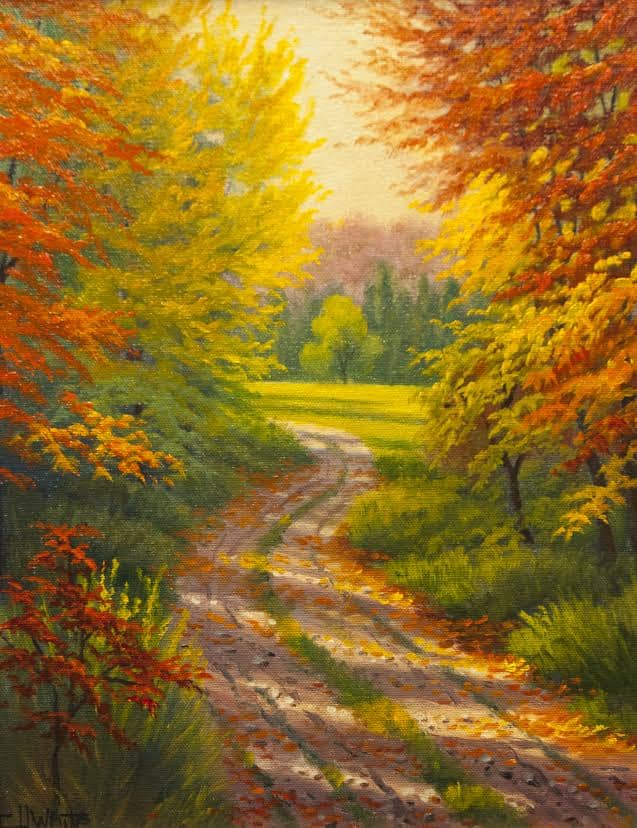 Charles H. White: Painting the Autumn Countryside